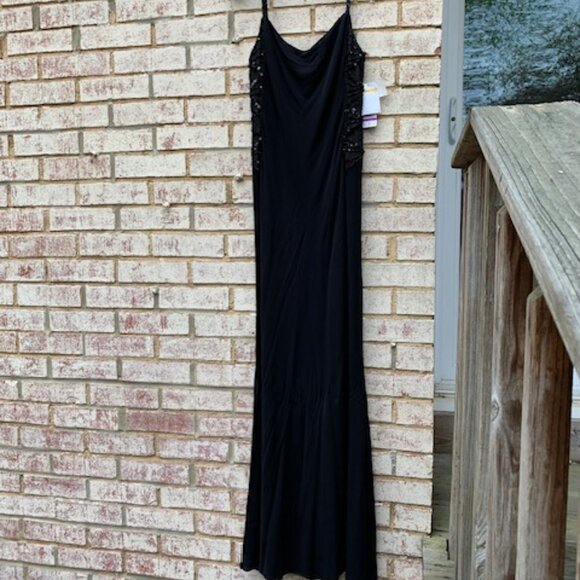 Rimini by Shaw black evening gown size 6 NWT - Picture 3 of 16